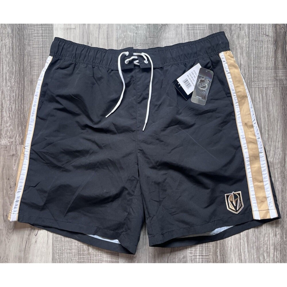 NWT Vegas Golden Knights Men’s Size XXL Mesh Lined Swim Shorts 3 Pockets